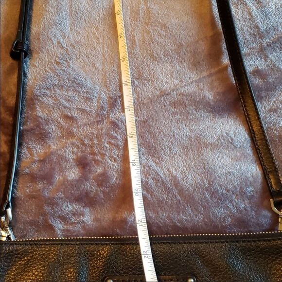 Michael Kors James Large Leather Clutch & Crossbody - Picture 12 of 13